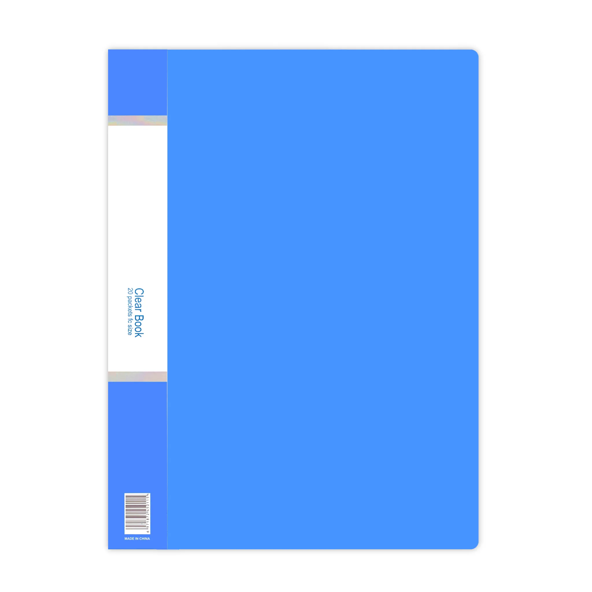 Feilibao Display Book 20 Fixed Pockets A4