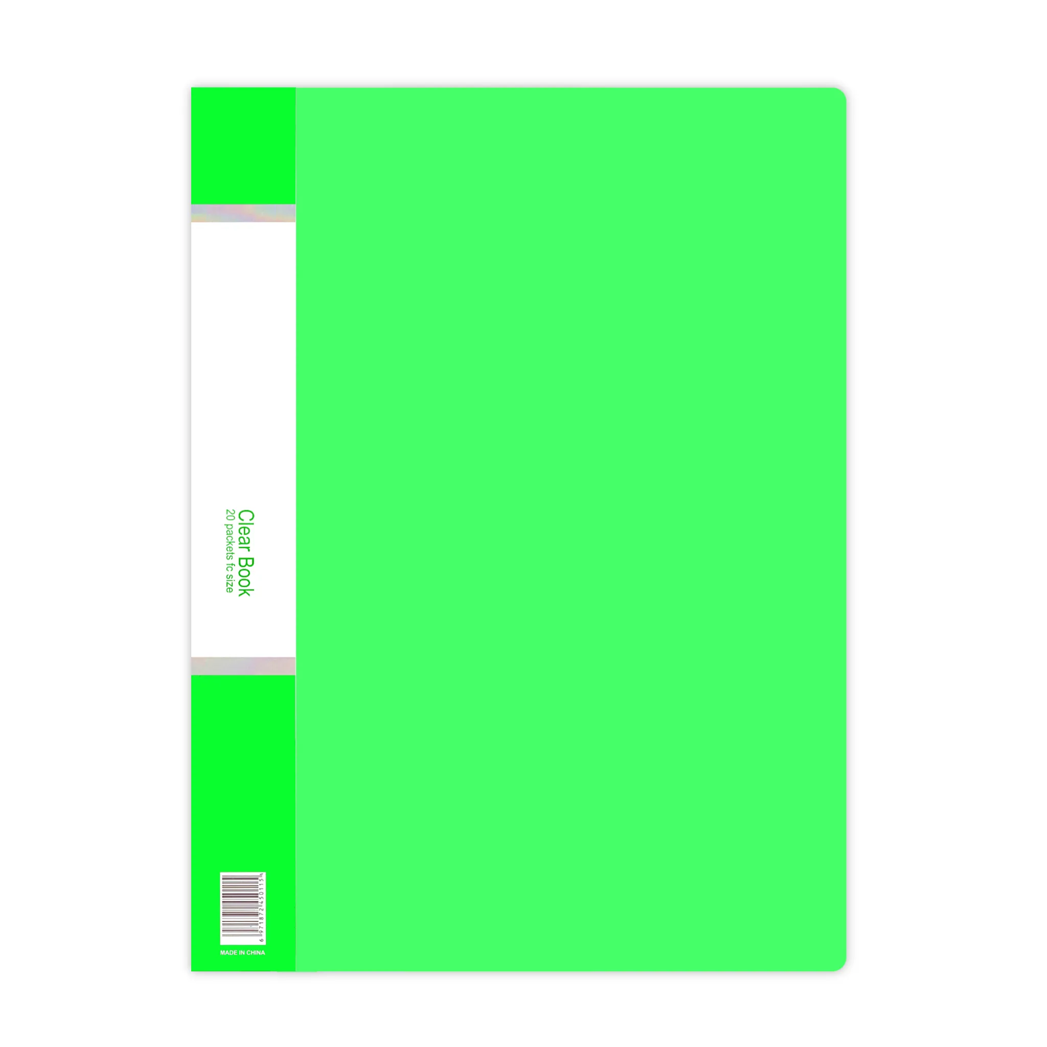 Feilibao Display Book 20 Fixed Pockets A4