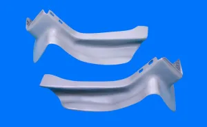 Fits: Chevrolet Caprice 1975-76 Fiberglass Rear Quarter Bumper Fillers (2 Pcs)