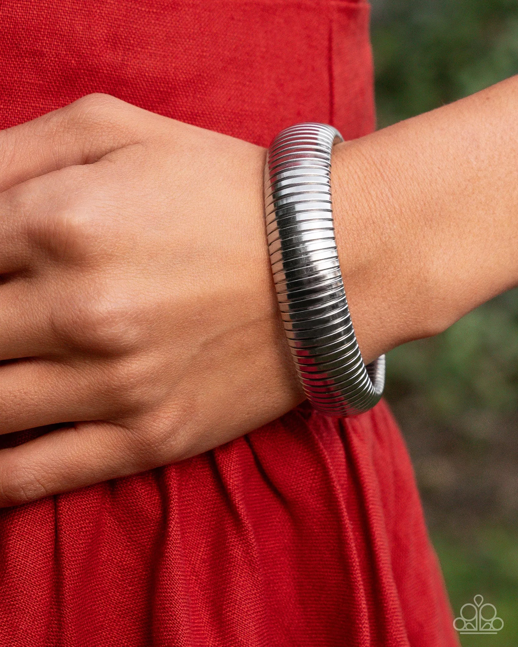 Flashy Fringe - Silver - STAINLESS STEEL!!
