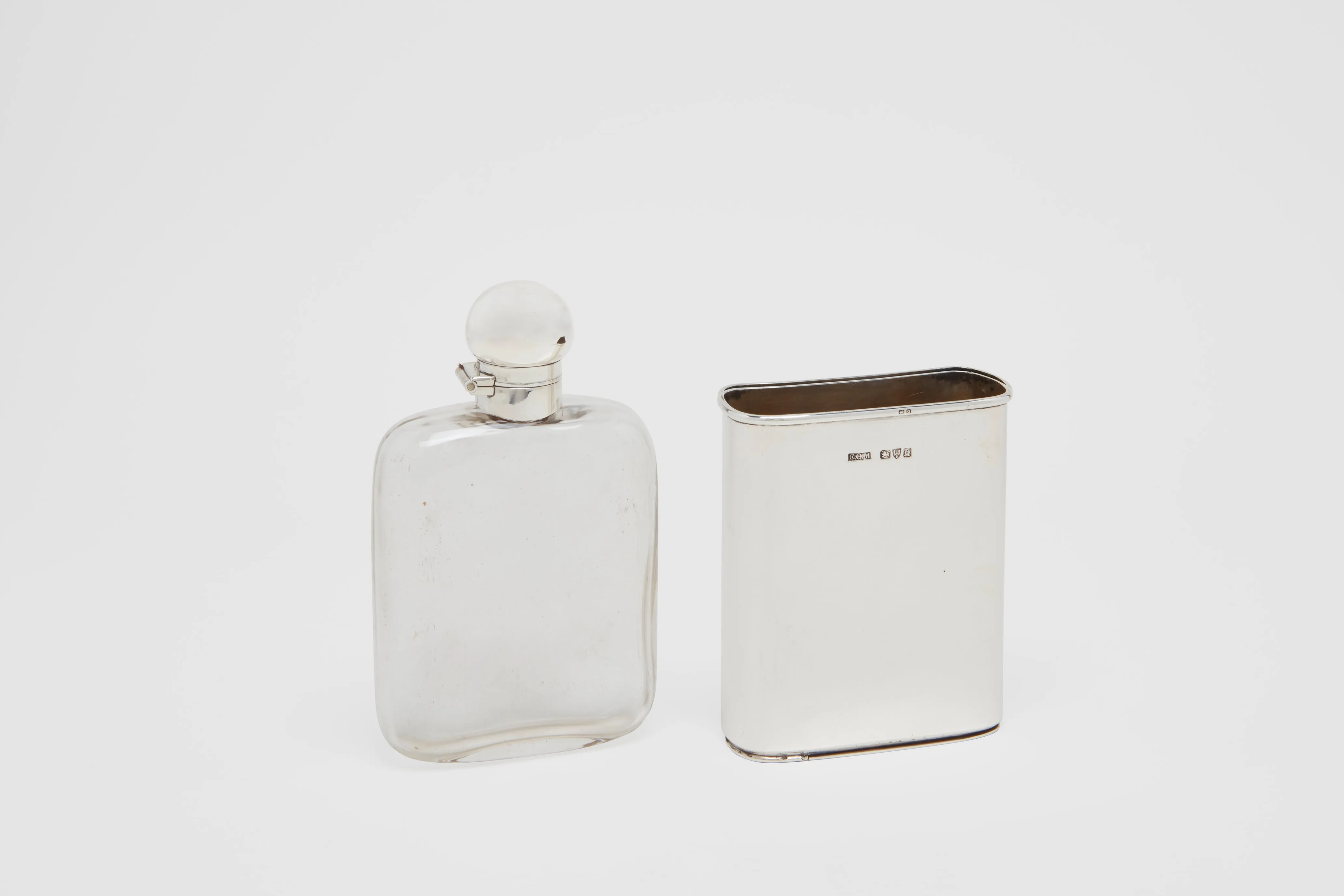 Flask with Removable Cup & Concealed Compartment