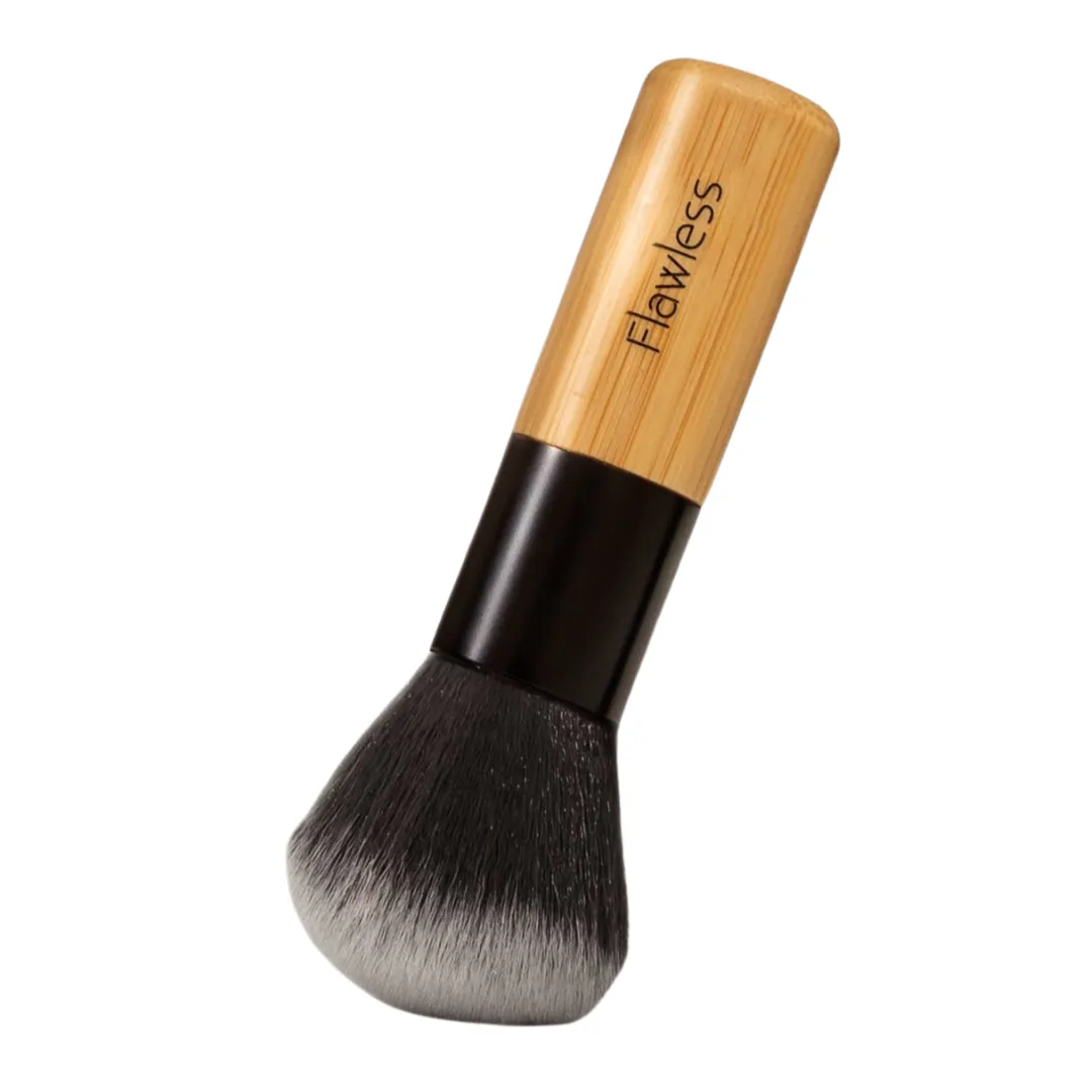 Flawless Bamboo Makeup Brush Set - Elegance