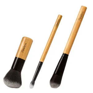 Flawless Bamboo Makeup Brush Set - Elegance