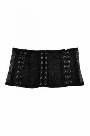 Florence Lattice Waspie - Black -