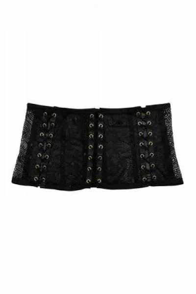Florence Lattice Waspie - Black -
