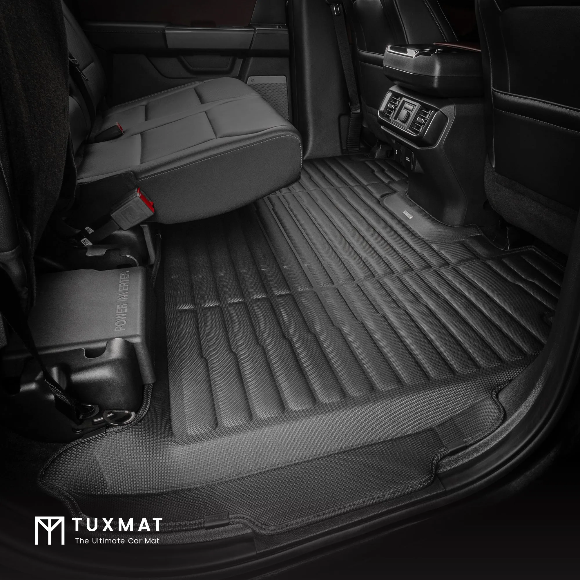 Ford F150 SuperCrew without Rear Seat Fold Out Storage