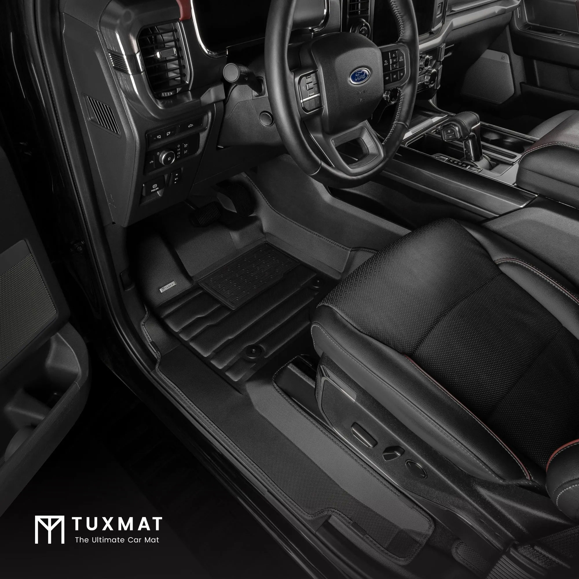 Ford F150 SuperCrew without Rear Seat Fold Out Storage