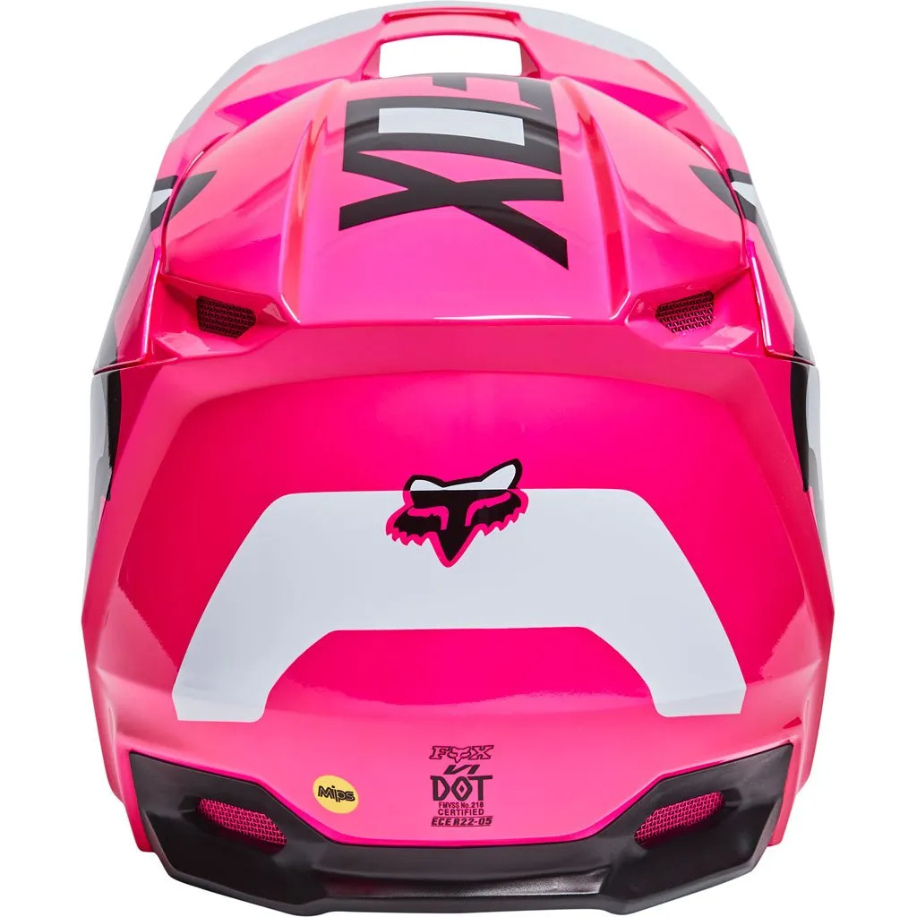 Fox - 2022 V1 Lux Pink Helmet