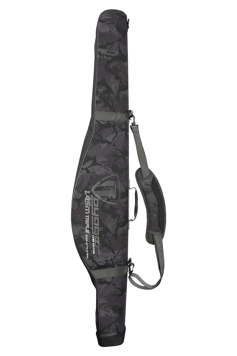 FOX Rage Voyager Camo Hard Case Double Rod Sleeve