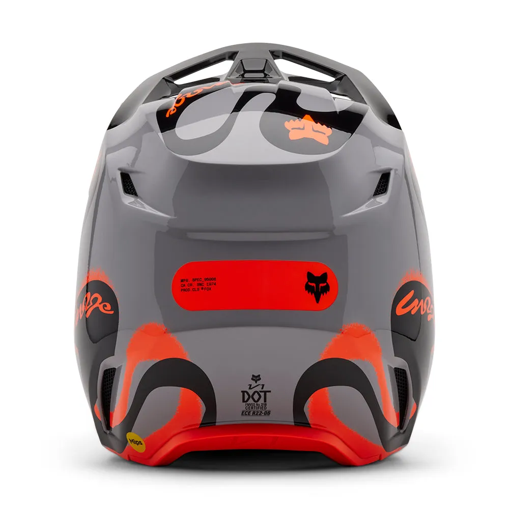 FOX V1 EMOTION HELMET MIPS CE [STEEL GREY]