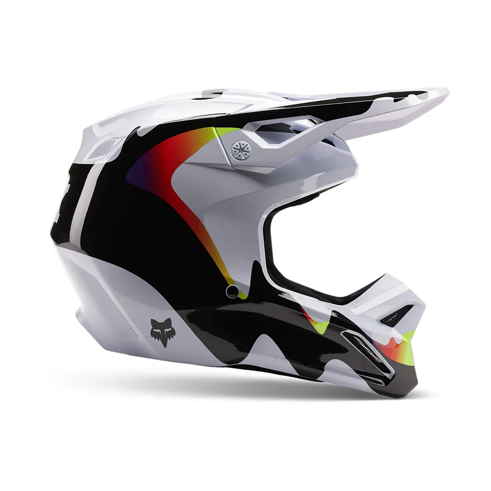 FOX V1 KOZMIK HELMET MIPS ECE [BLACK/WHITE]