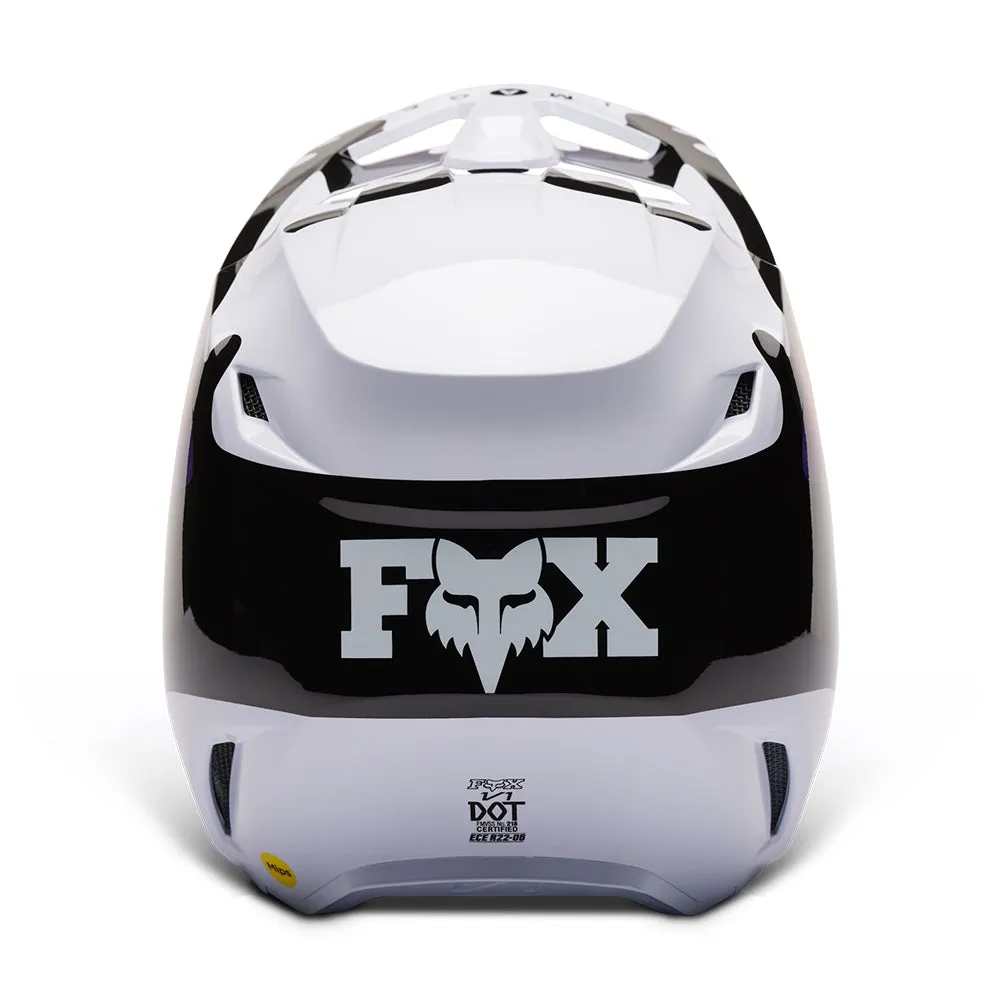 FOX V1 KOZMIK HELMET MIPS ECE [BLACK/WHITE]