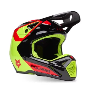 FOX V1 POLARIS HELMET MIPS CE [FLO YELLOW]