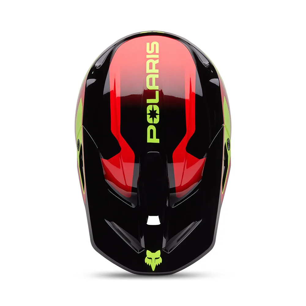 FOX V1 POLARIS HELMET MIPS CE [FLO YELLOW]