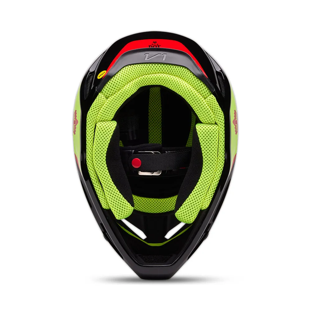 FOX V1 POLARIS HELMET MIPS CE [FLO YELLOW]