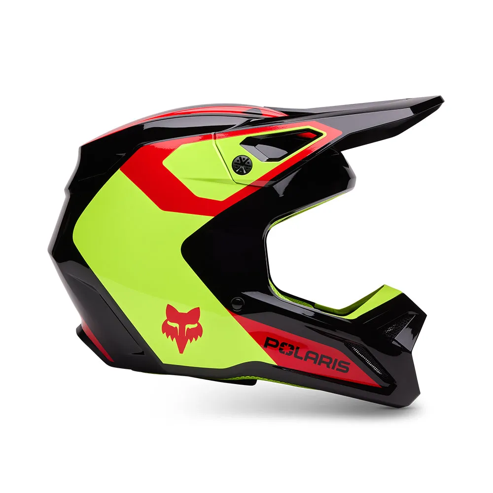 FOX V1 POLARIS HELMET MIPS CE [FLO YELLOW]
