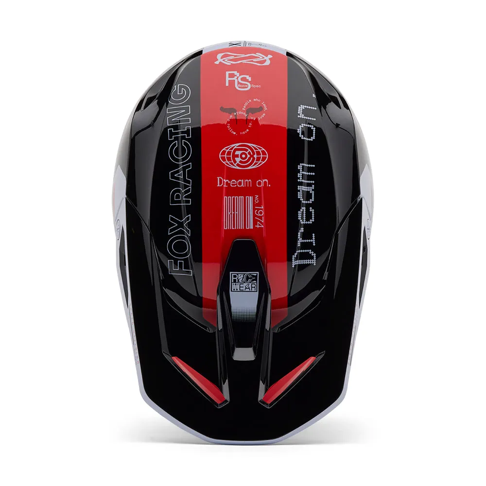 FOX V1 RACE SPEC HELMET MIPS CE [FLO RED]