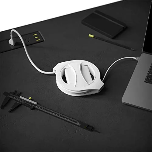 Fuse Reel The Side Winder Magsafe Original MacBook Charger Organizer and Travel Accessory Compatible with MacBook Pro and Air Adapters