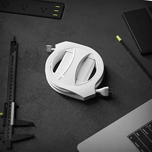 Fuse Reel The Side Winder Magsafe Original MacBook Charger Organizer and Travel Accessory Compatible with MacBook Pro and Air Adapters