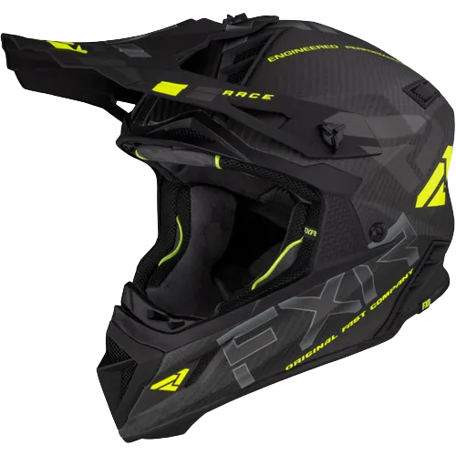 FXR Helium Carbon D-Ring Snow Helmet - 2023