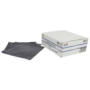 Garbage Trash Bags Strong 42" x 48" Black Box of 125