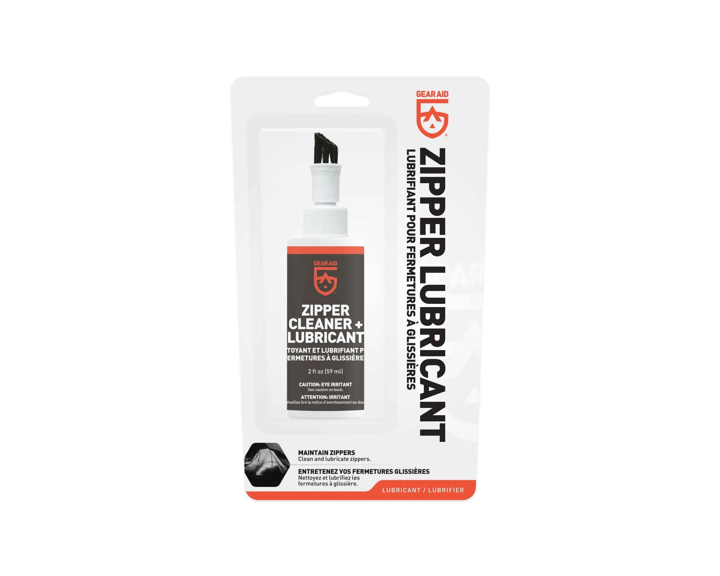 Gear Aid Zipper Cleaner & Lubricant – 60ml