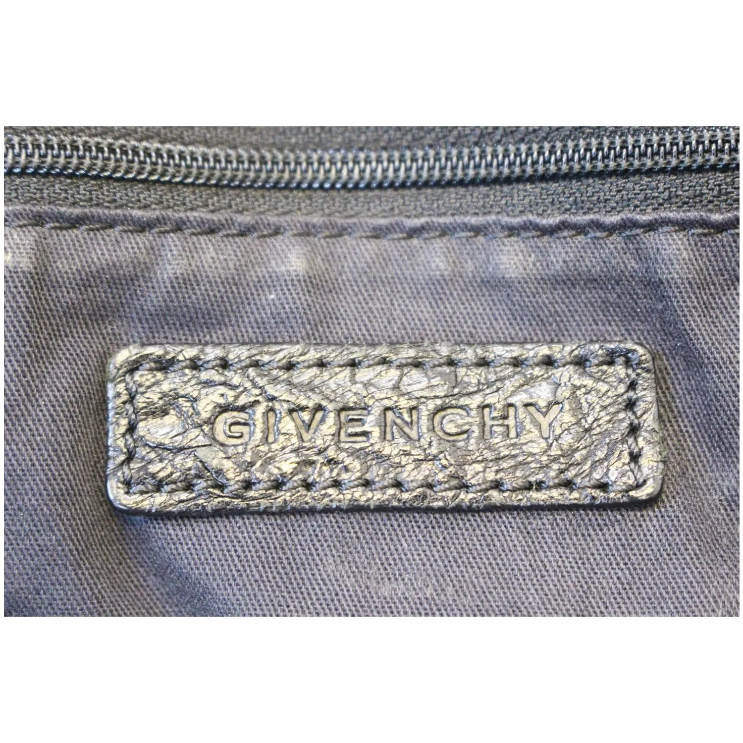 GIVENCHY Pandora Black Wrinkled Sheepskin Leather Shoulder Bag