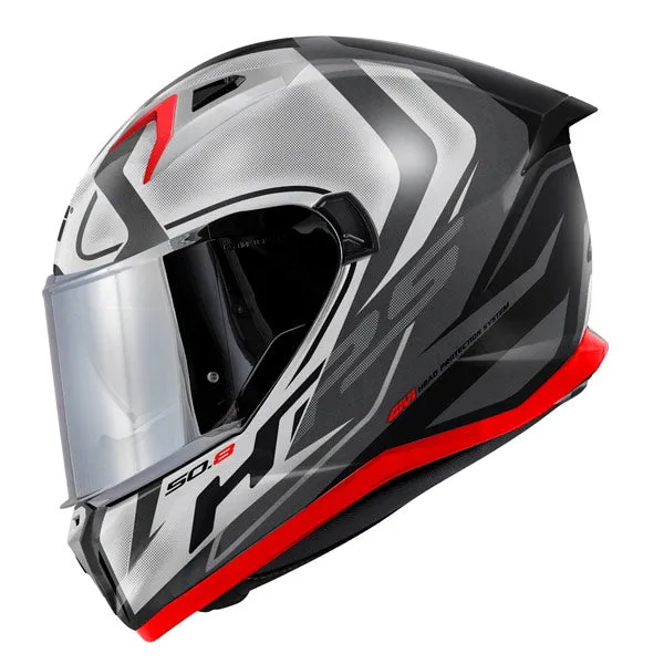 Givi H508 Full Face Helmet - matt black/titanium/silver