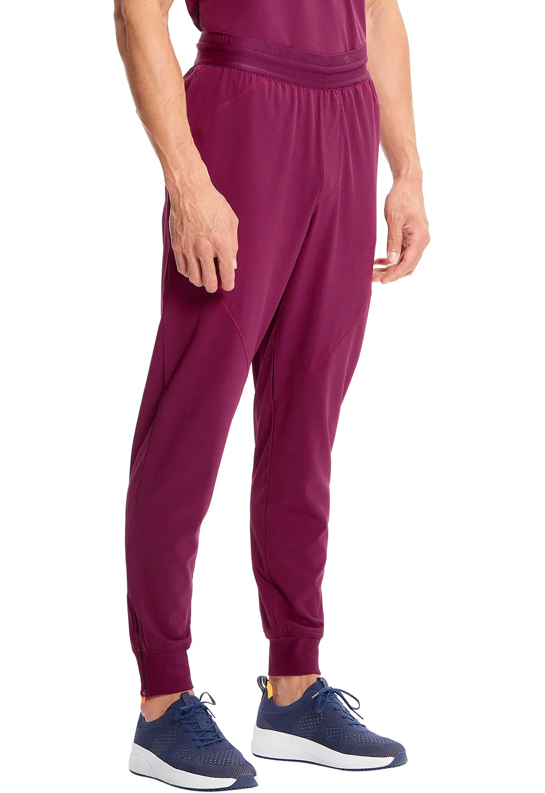 GNR8 IN204A Men's Drawstring Jogger Wine