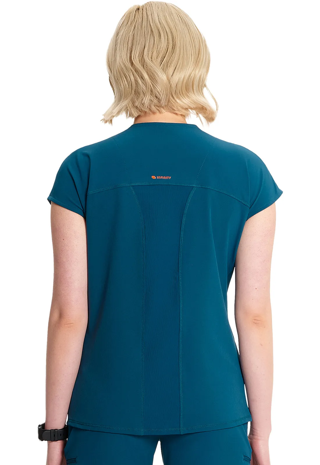 GNR8 IN622A Henley Top Caribbean Blue