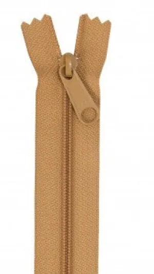 Golden Brown 24" Zipper
