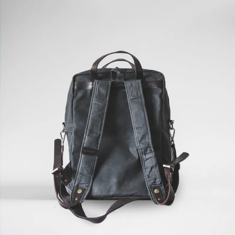 Gouache x Spark Waxed Canvas Backpack