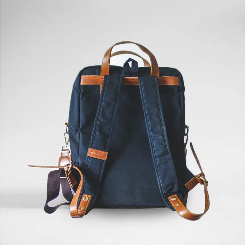 Gouache x Spark Waxed Canvas Backpack