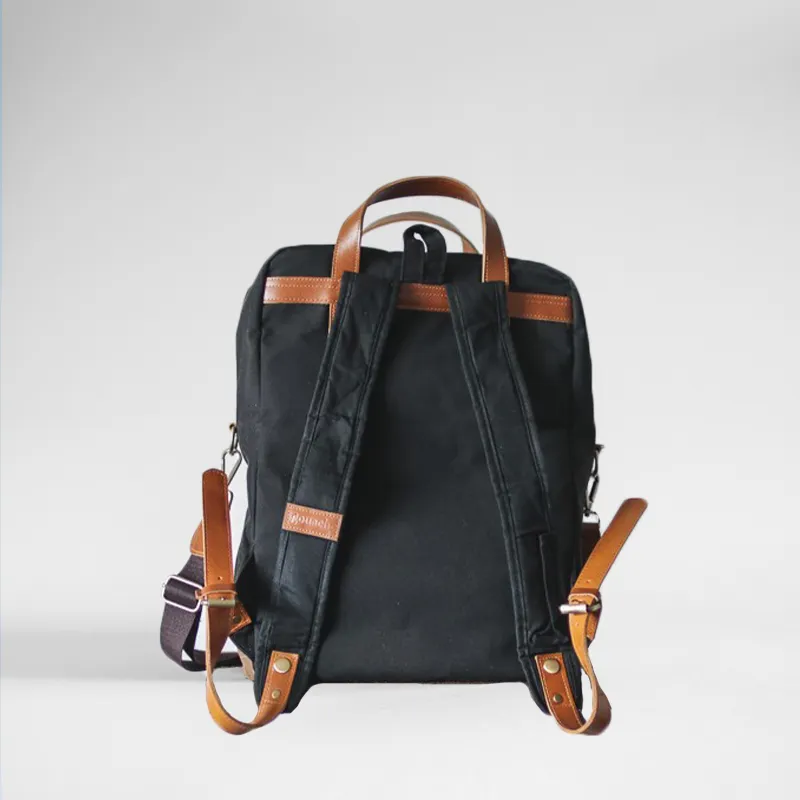 Gouache x Spark Waxed Canvas Backpack