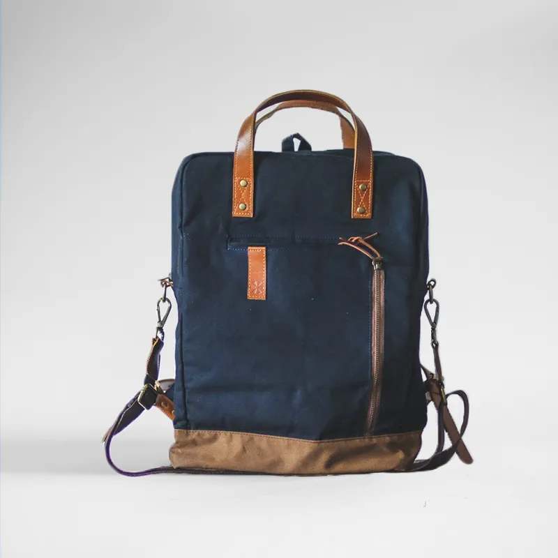 Gouache x Spark Waxed Canvas Backpack