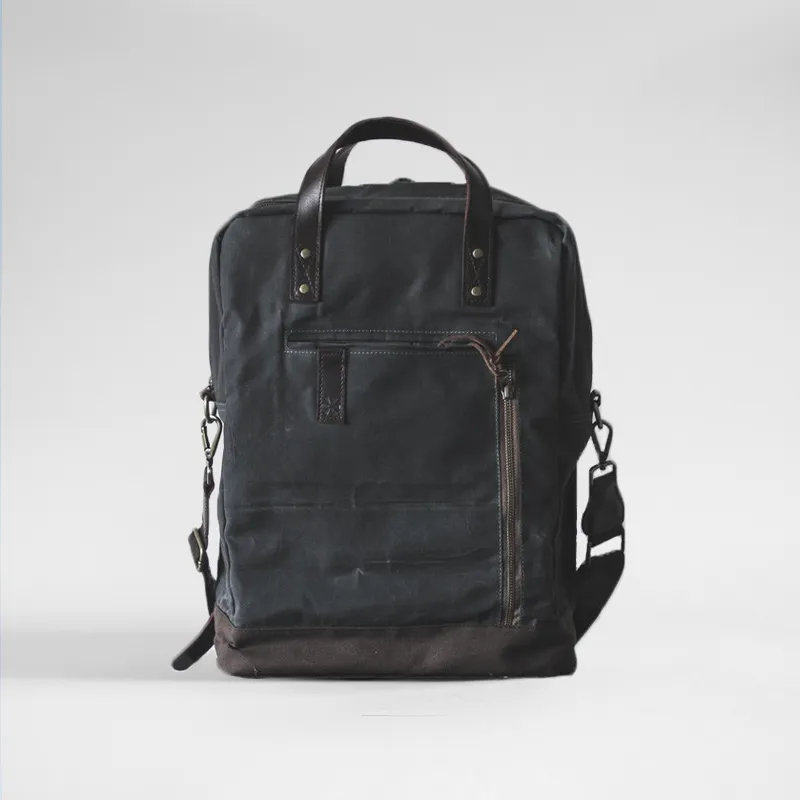 Gouache x Spark Waxed Canvas Backpack