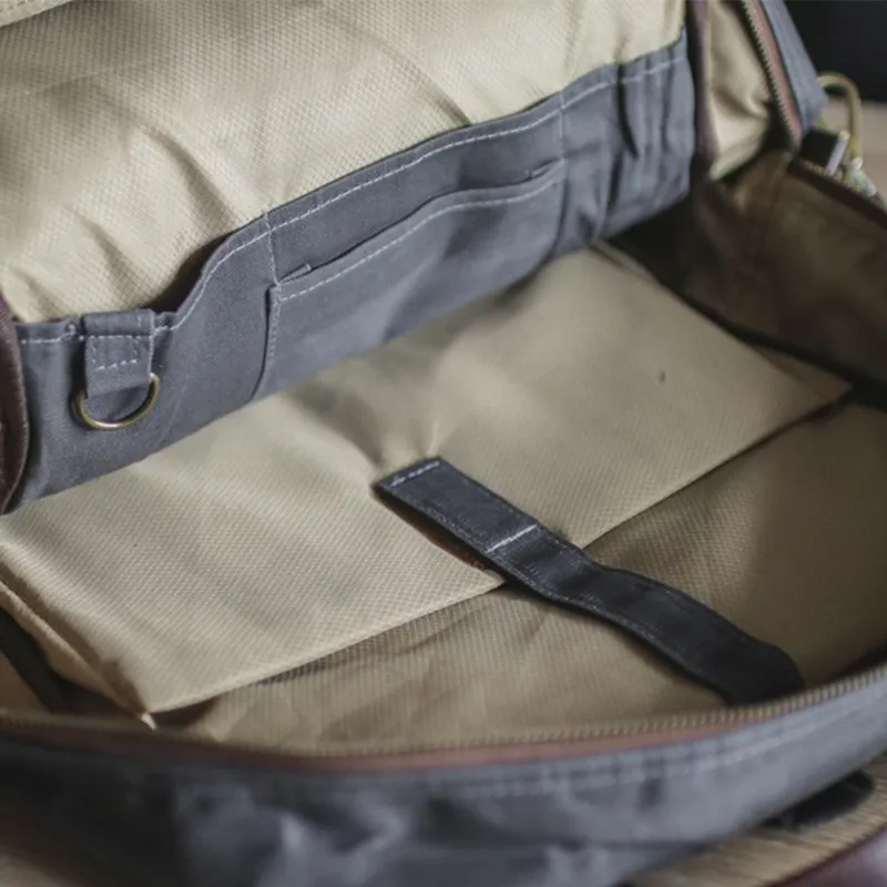 Gouache x Spark Waxed Canvas Backpack