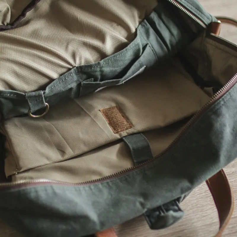 Gouache x Spark Waxed Canvas Backpack