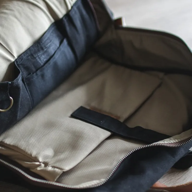 Gouache x Spark Waxed Canvas Backpack