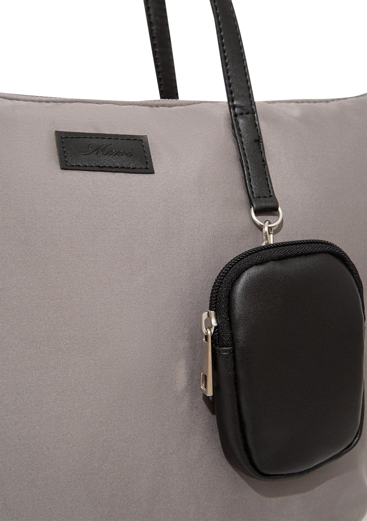 Grey Shoulder Bag