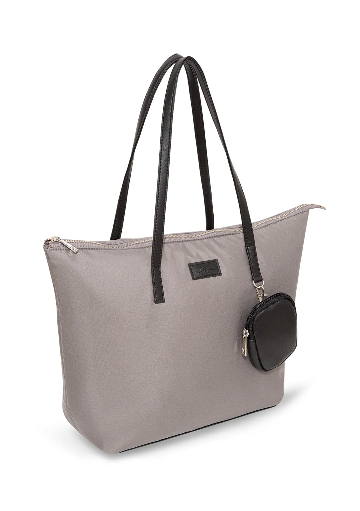 Grey Shoulder Bag