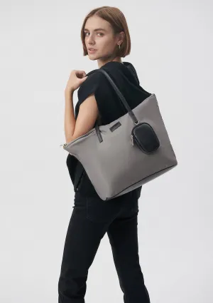 Grey Shoulder Bag