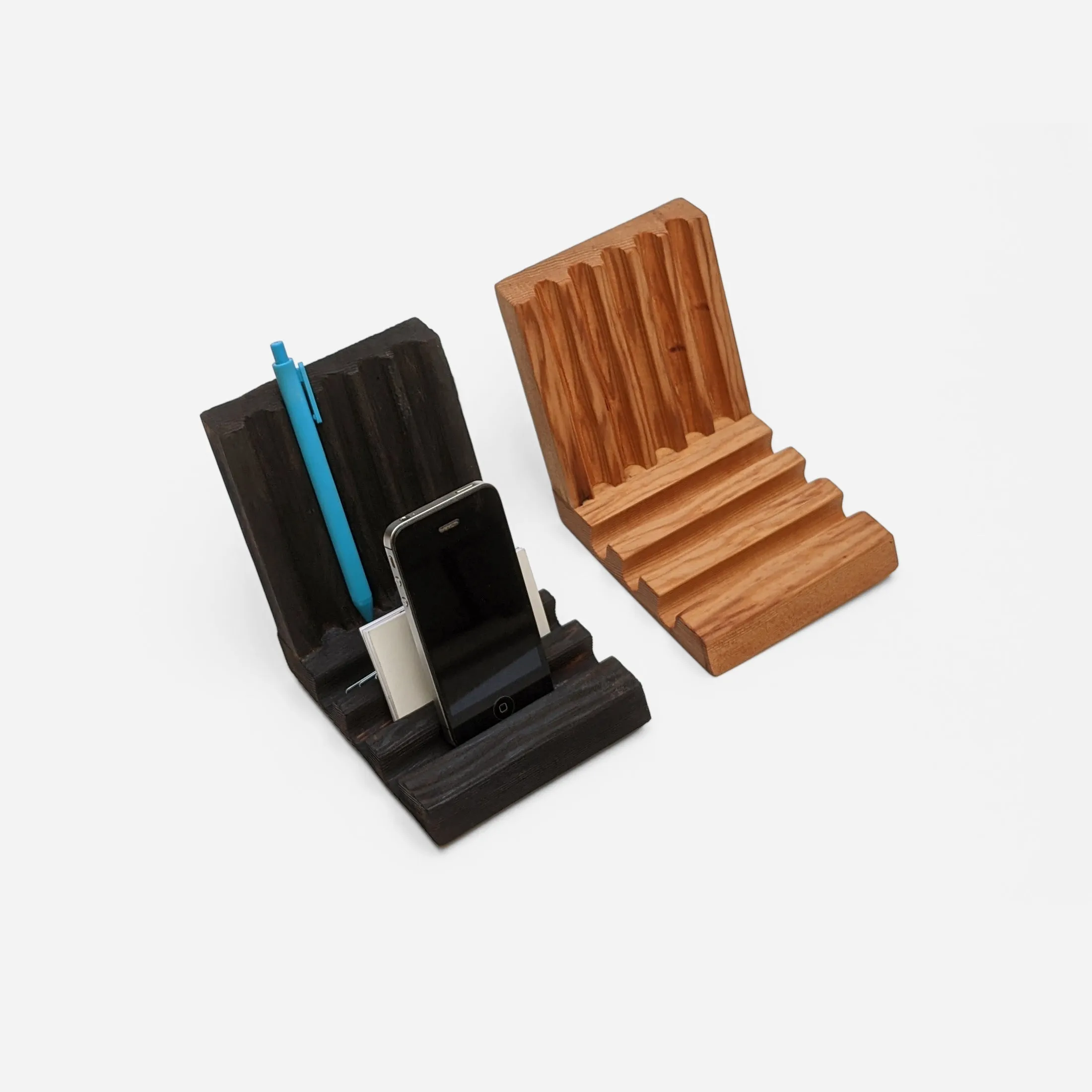 Groovy desk organizer