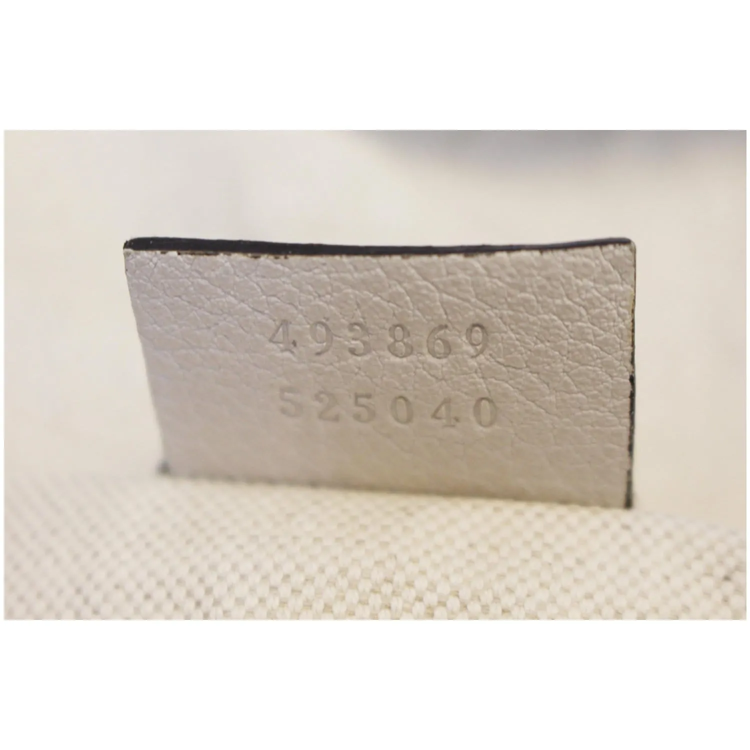 GUCCI Print Leather White Belt Waist Bum Bag Medium 493869