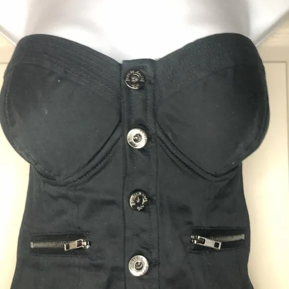 Guess Denim Black Skirtall Size XS