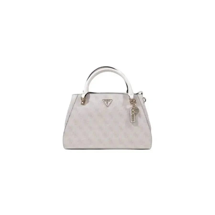 Guess Shoulder Bag in Pink with Print and Zip