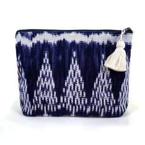 Handwoven Natural Dye Cosmetic Bag