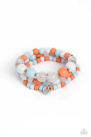 Heartfelt Haven - Blue Bracelet