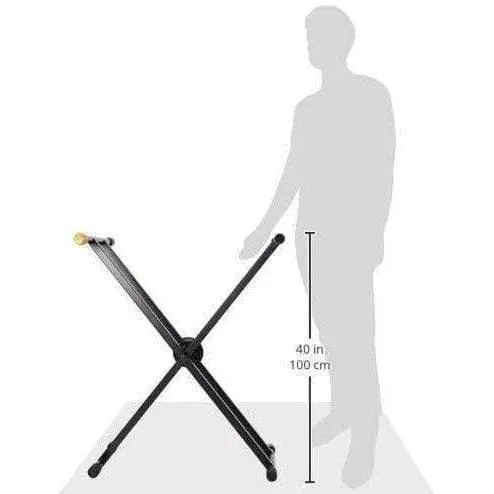 Hercules KS120B Keyboard Stand DoubleX Lockable