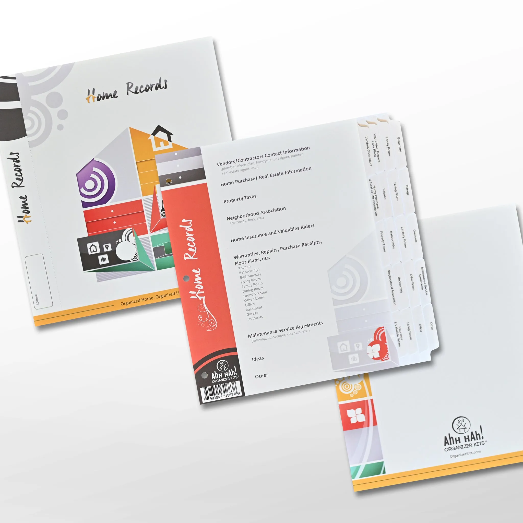 Home Records Organizer Kit